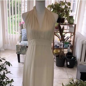 Closet CLEAROUT!! Indress Silk Halter Tie Dress